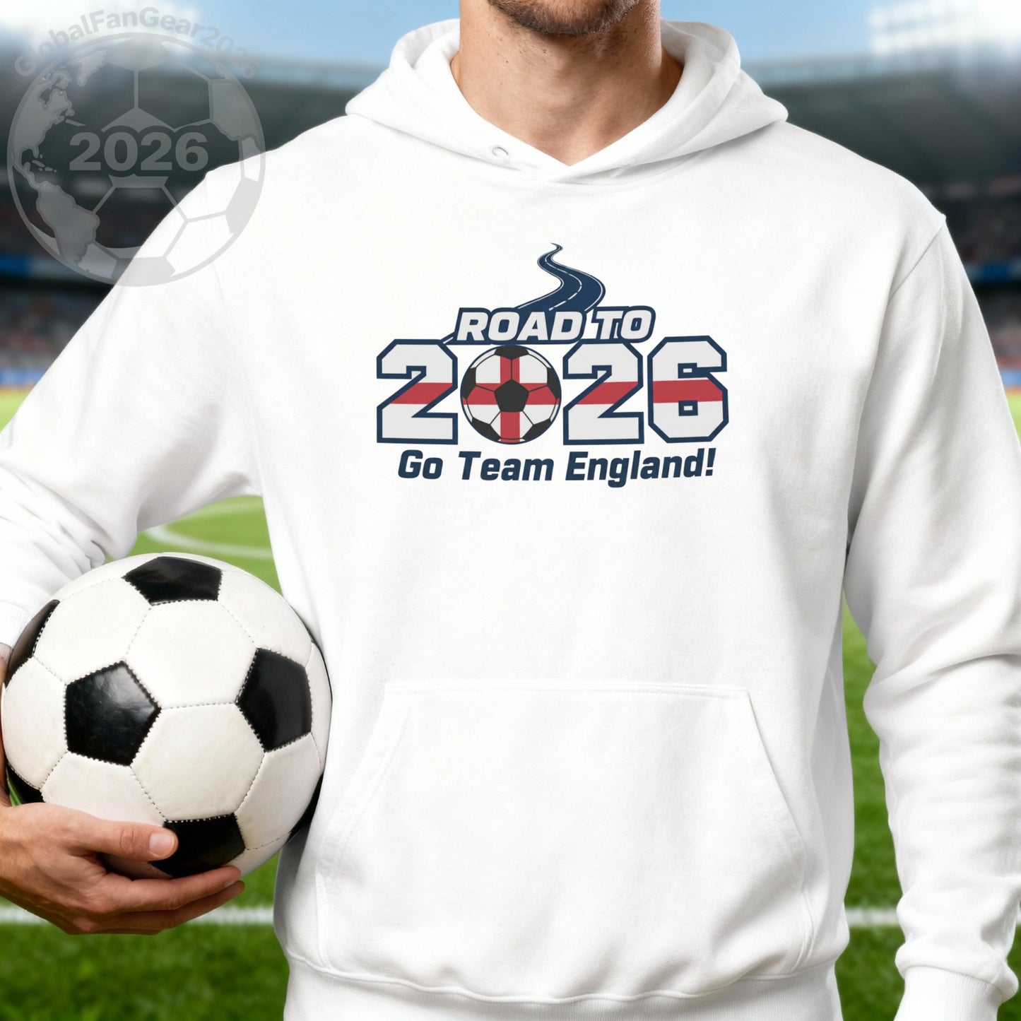 Road to 2026 Go Team England Hoodie Product
