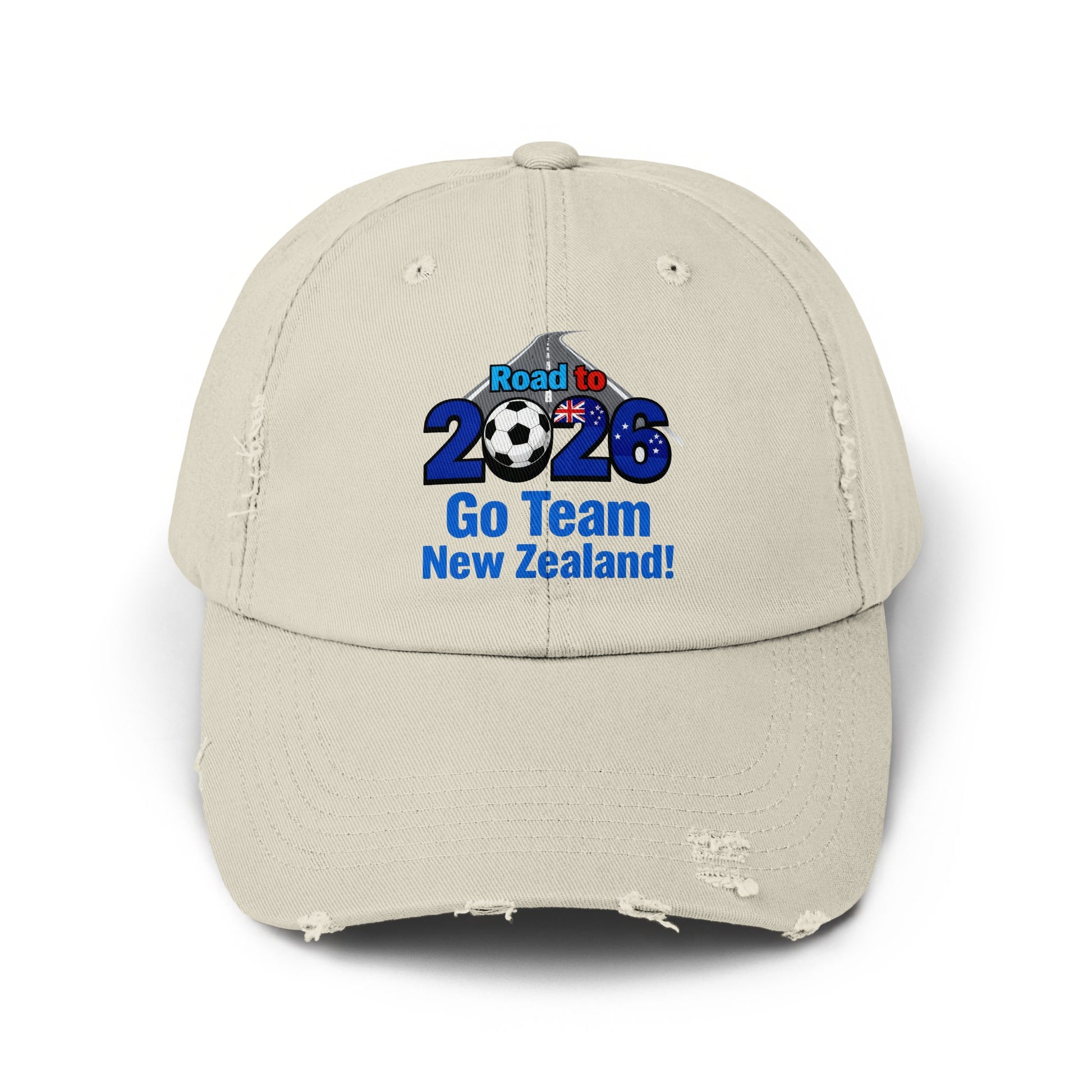 Road to 2026 Go Team New Zealand Distressed Hat