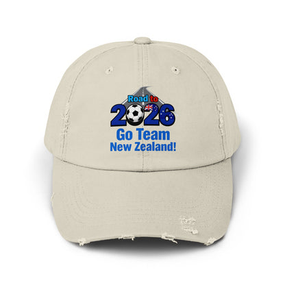 Road to 2026 Go Team New Zealand Distressed Hat