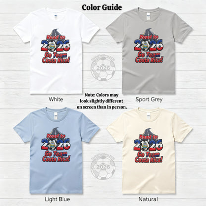Road to 2026 Go Team Costa Rica T-shirt