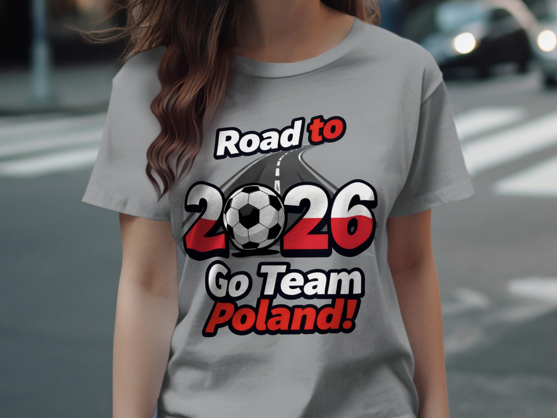 Road to 2026 Go Team Poland Soccer Fan Shirt