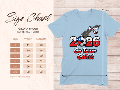 Road to 2026 Go Team Chile T-Shirt
