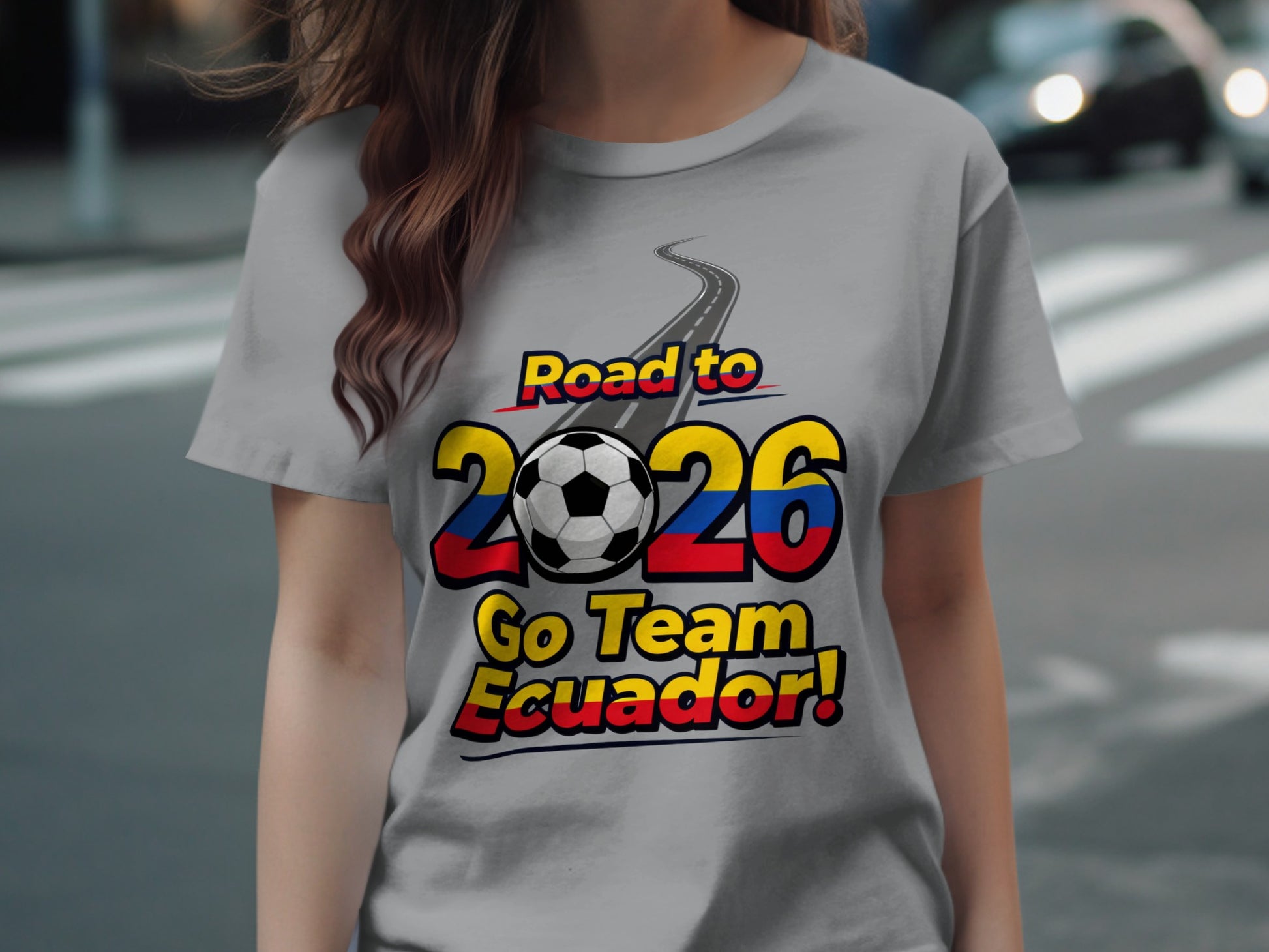 Road to 2026 Go Team Ecuador! t-shirt