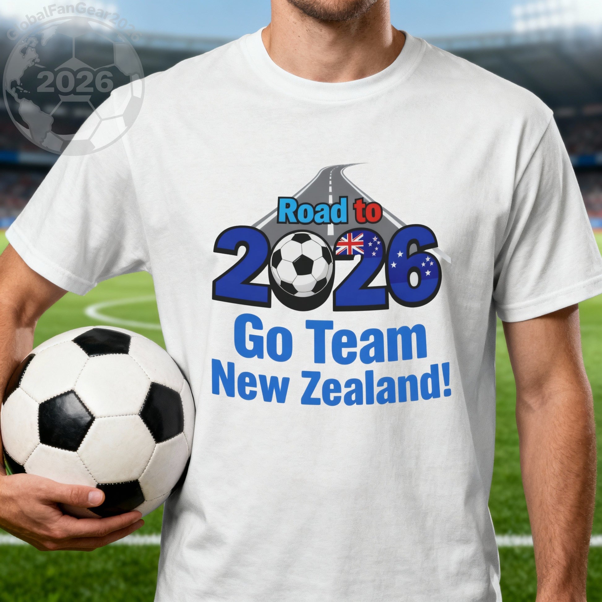 Road to 2026 Go Team New Zealand T-shirt