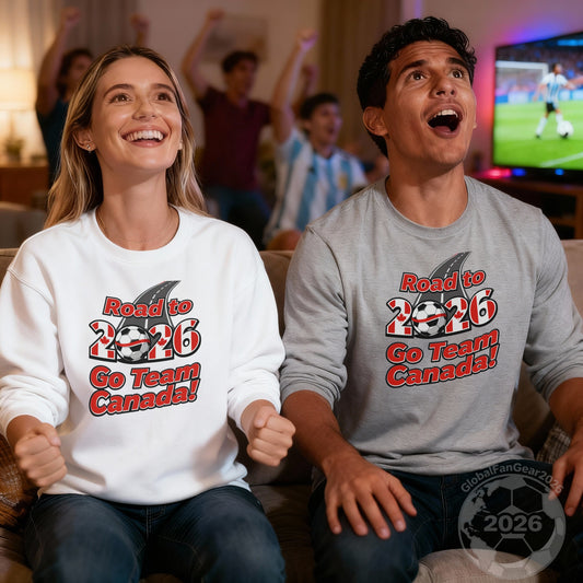 Road to 2026 Go Team Canada sweatshirt