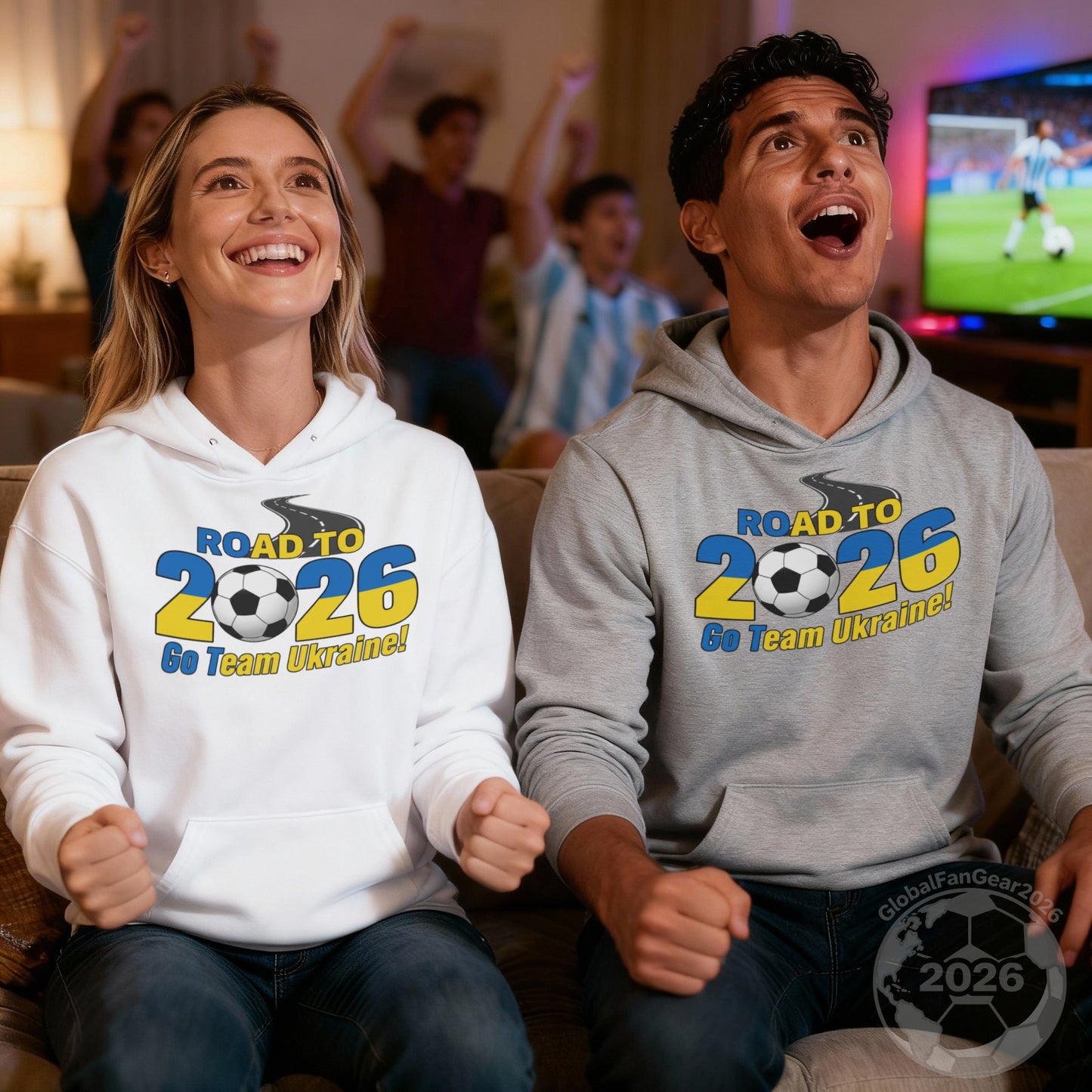 Road to 2026 Go Team Ukraine slogan sweatshirt