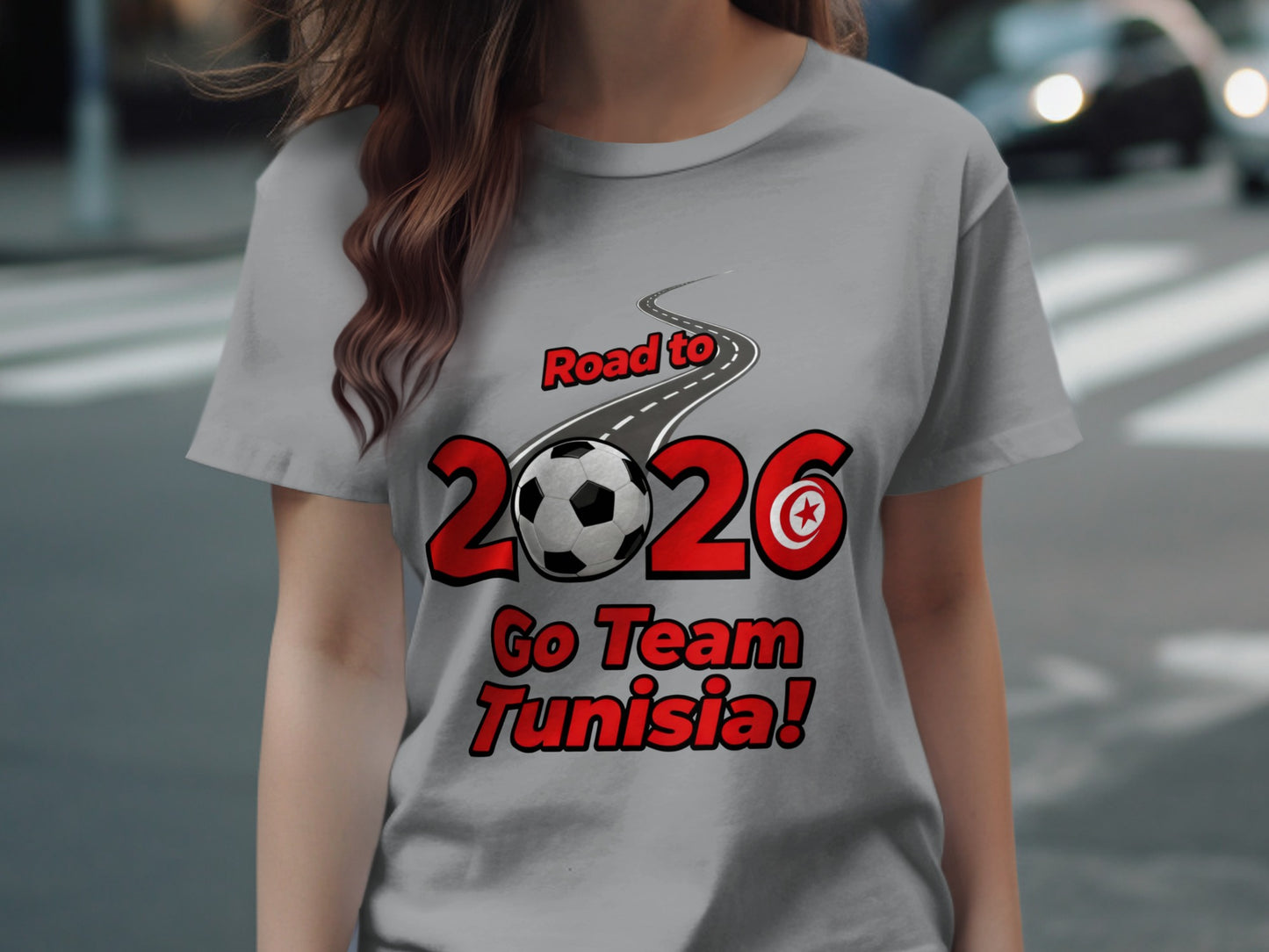 Road to 2026 Go Team Tunisia T-shirt