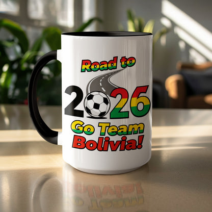 Road to 2026 Go Team Bolivia! Mug