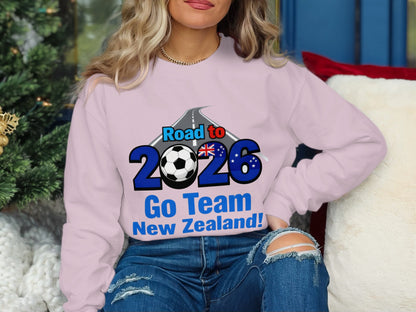 Road to 2026 Go Team New Zealand sweatshirt