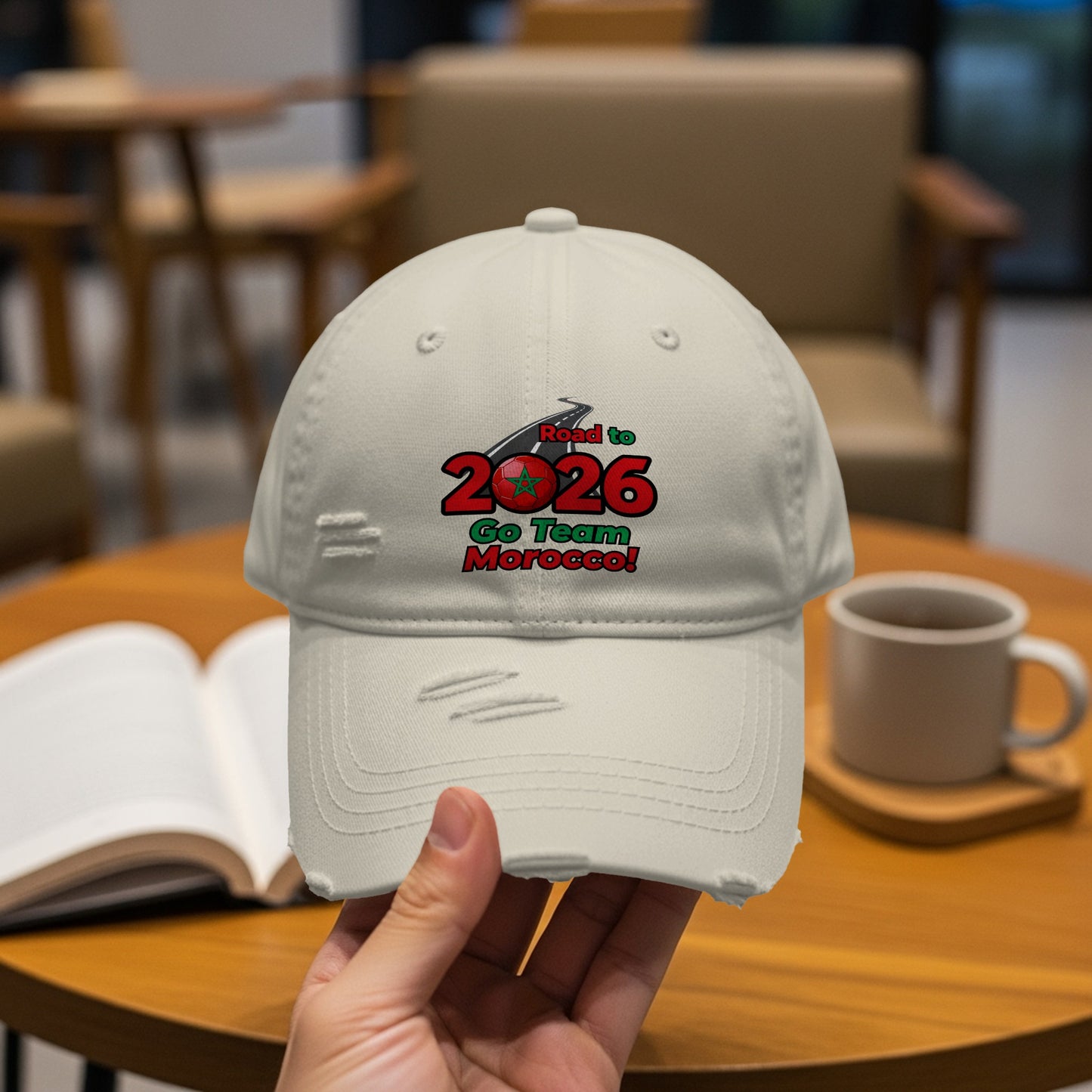 Road to 2026 Go Team Morocco Embroidered Hat