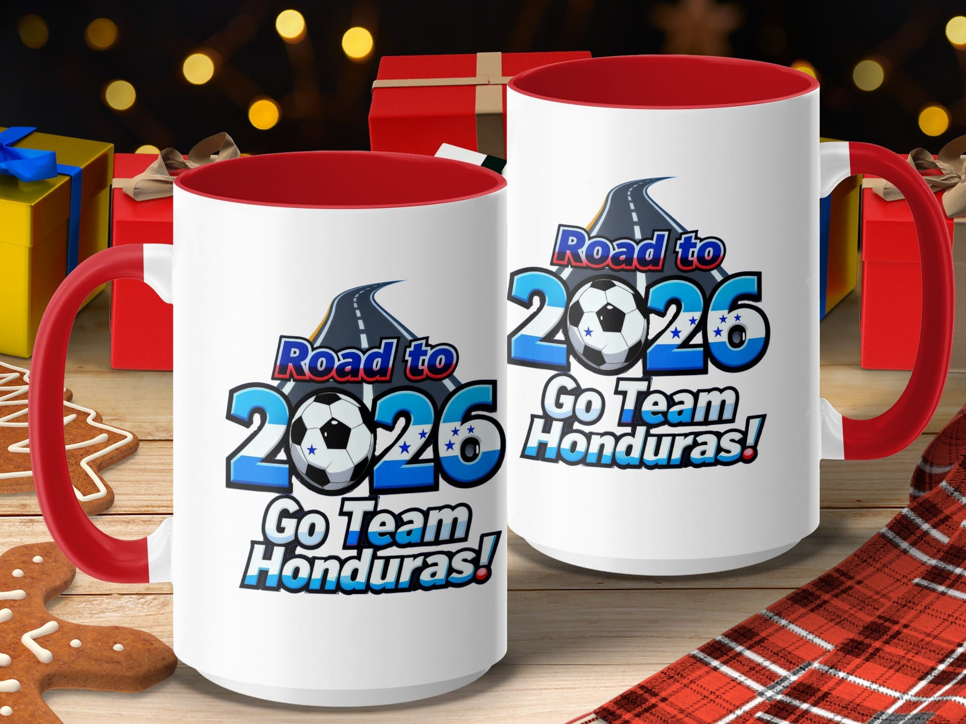 Road to 2026 Go Team Honduras Soccer Mug