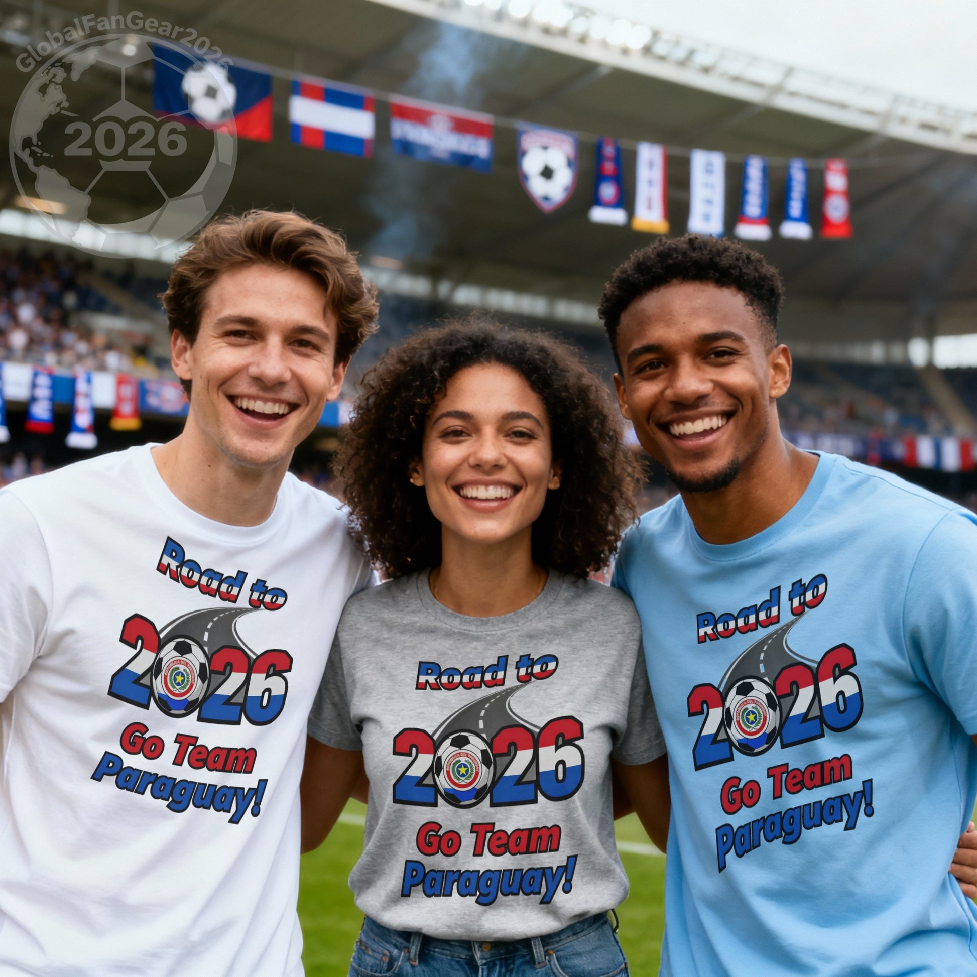 Road to 2026 Go Team Paraguay! T-shirt