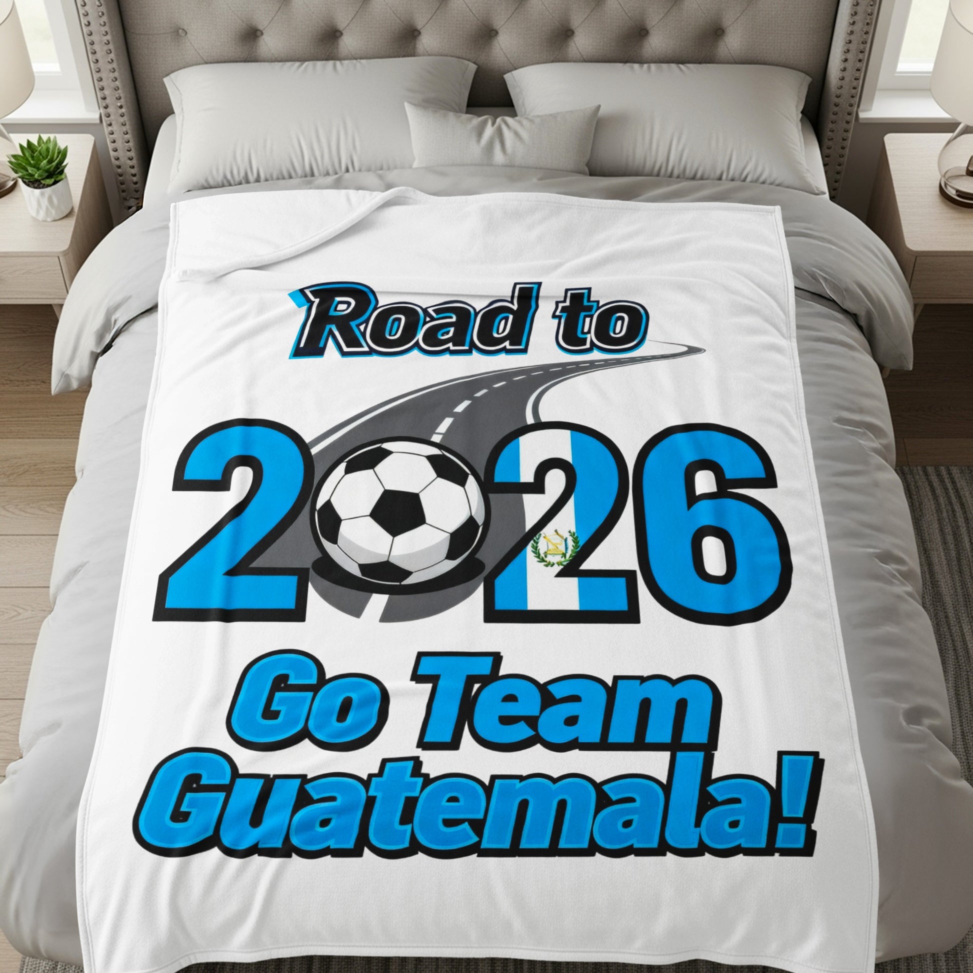Road to 2026 Go Team Guatemala Blanket