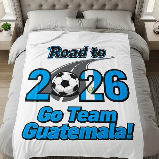 Road to 2026 Go Team Guatemala Blanket