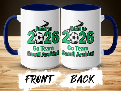Road to 2026 Go Team Saudi Arabia Mug