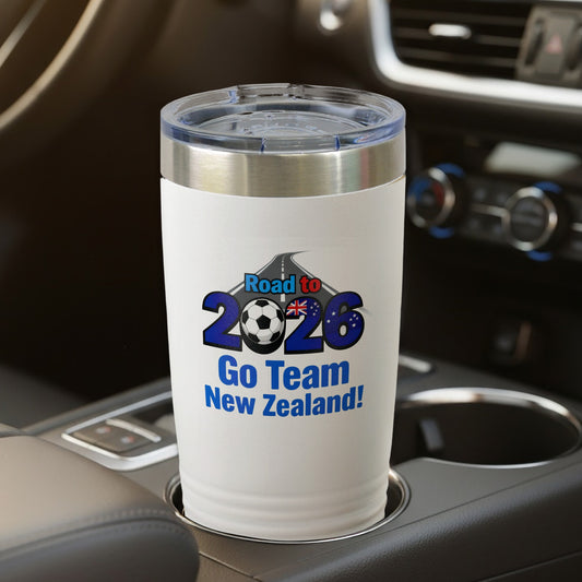 Road to 2026 Go Team New Zealand tumbler product