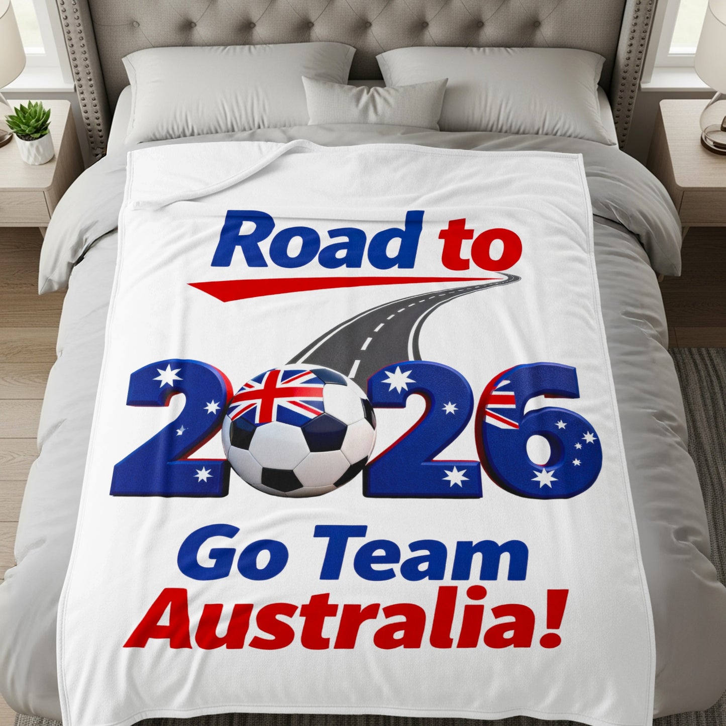 Road to 2026 Go Team Australia Blanket