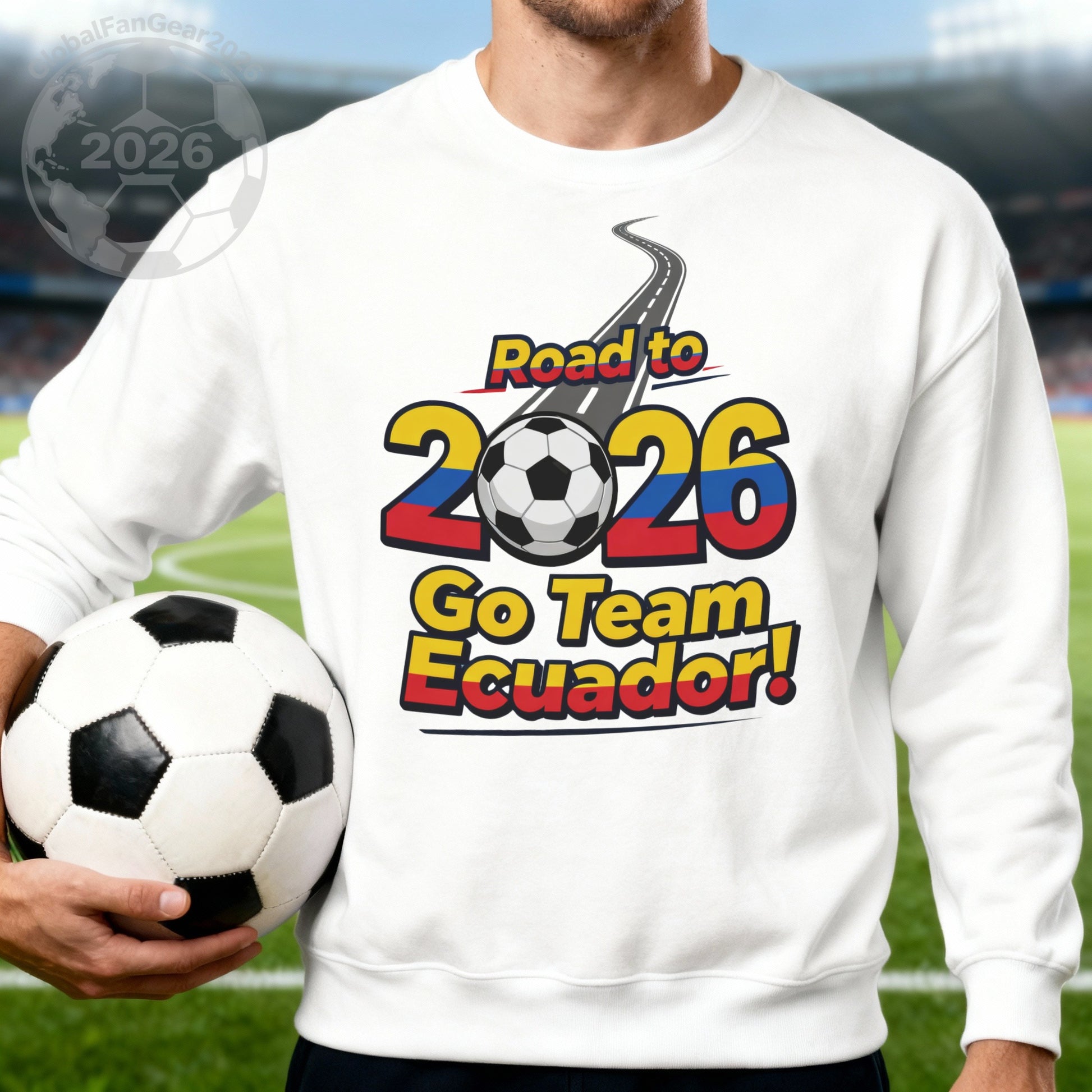 Road to 2026 Go Team Ecuador soccer sweatshirt