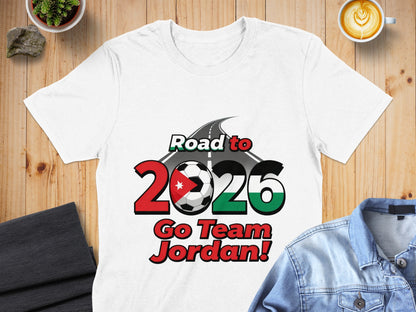 Road to 2026 Go Team Jordan motivational shirt