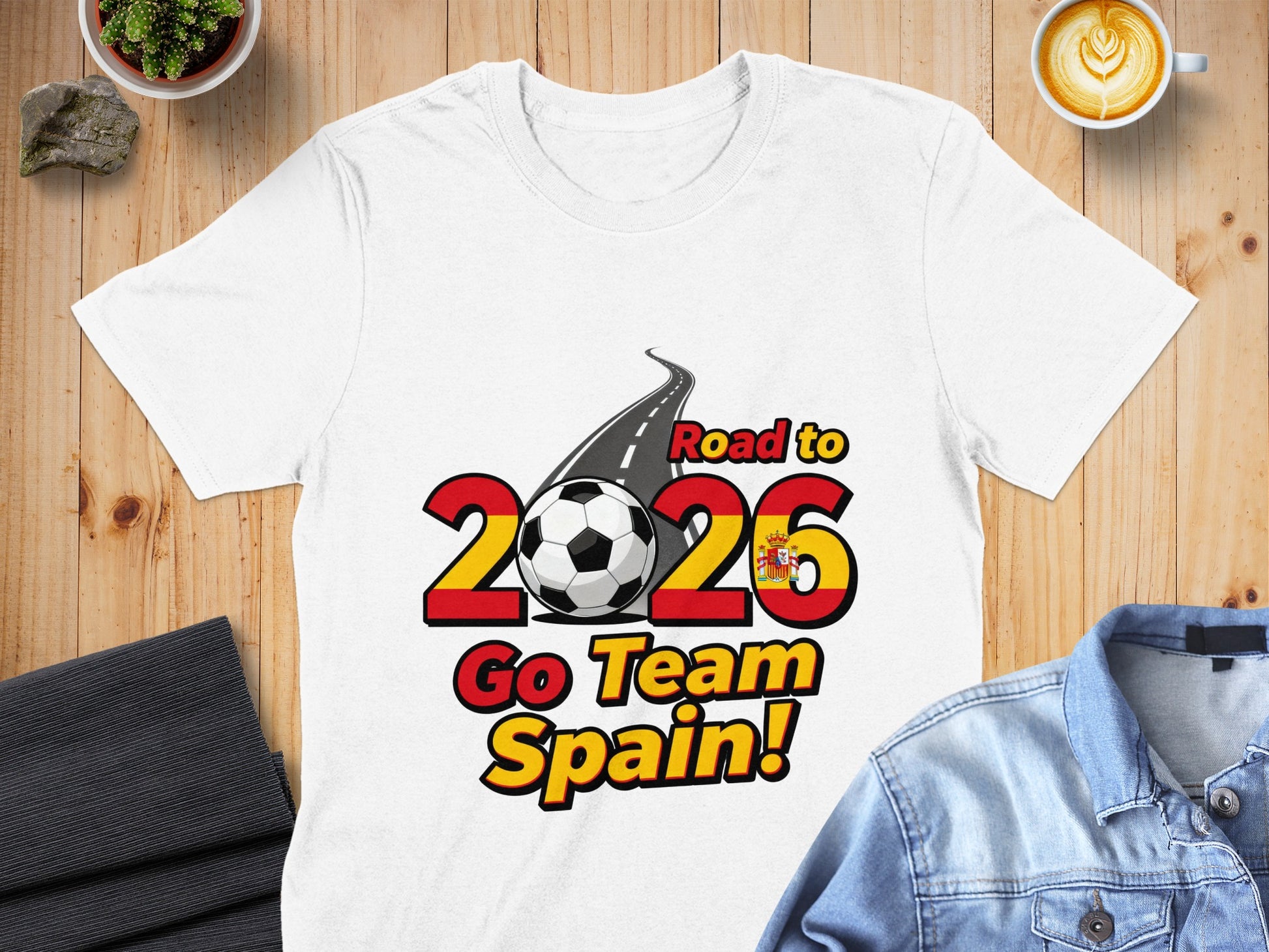 Road to 2026 Go Team Spain T-shirt