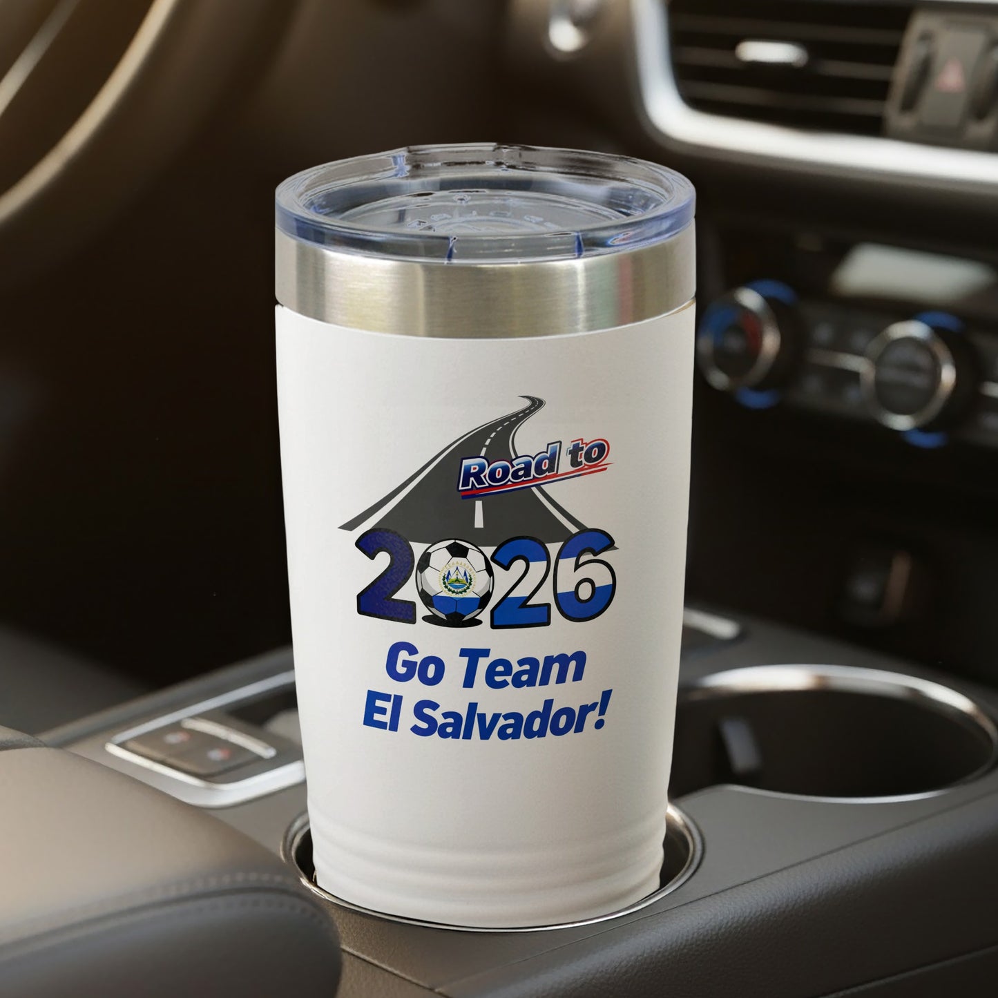 Road to 2026 Go Team El Salvador tumbler product