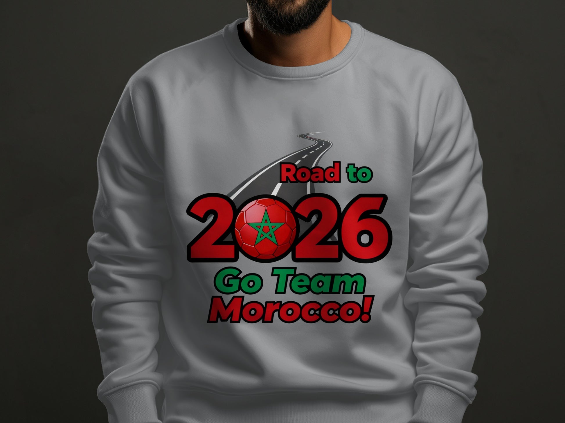 Road to 2026 Go Team Morocco sweatshirt
