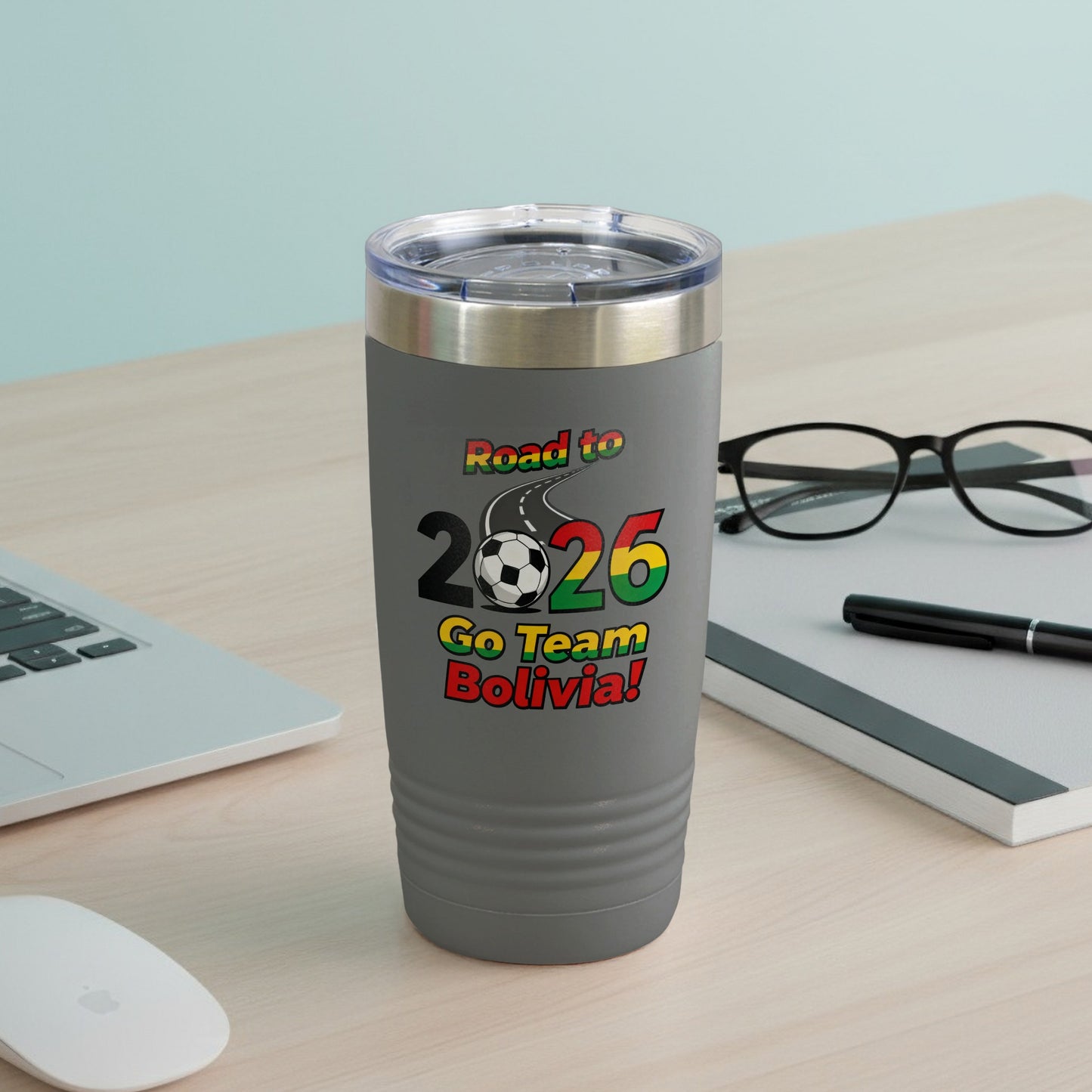 Road to 2026 Go Team Bolivia Travel Tumbler