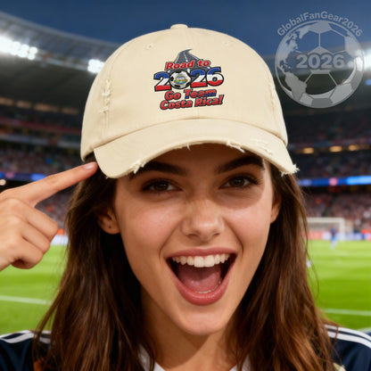 Road to 2026 Go Team Costa Rica hat