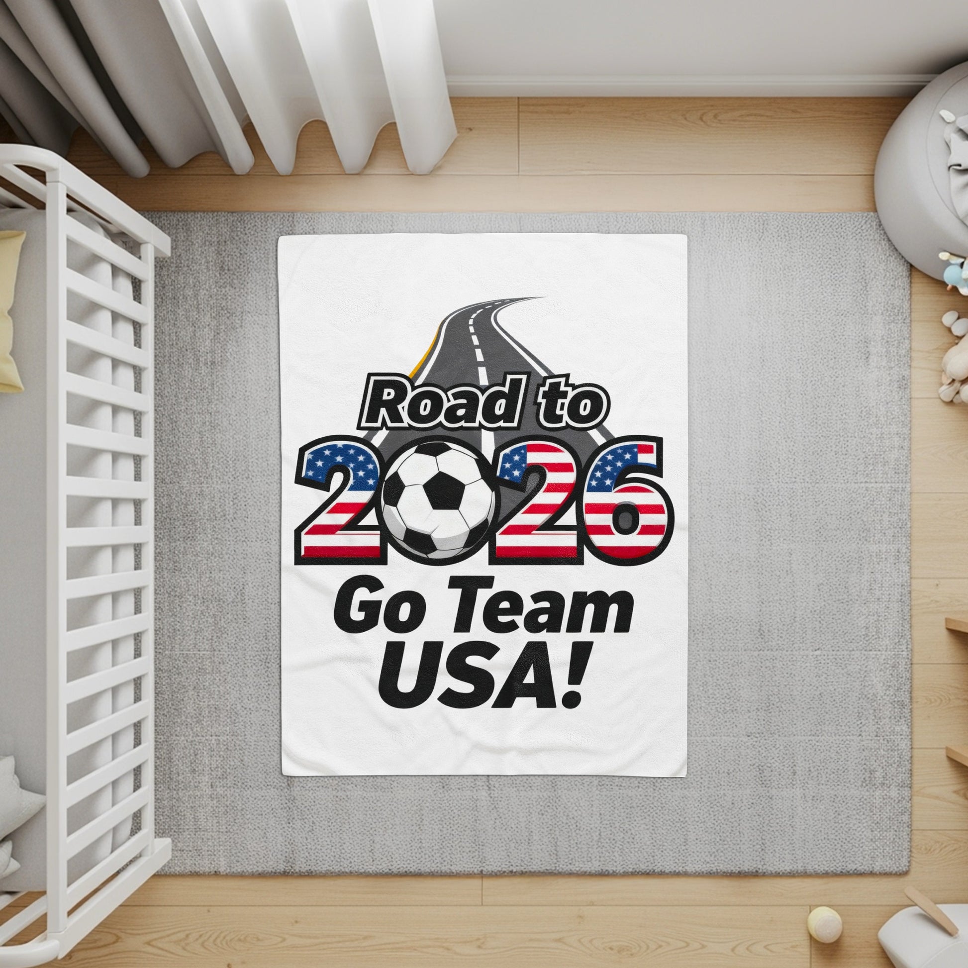 Road to 2026 Go Team USA Soccer Banner
