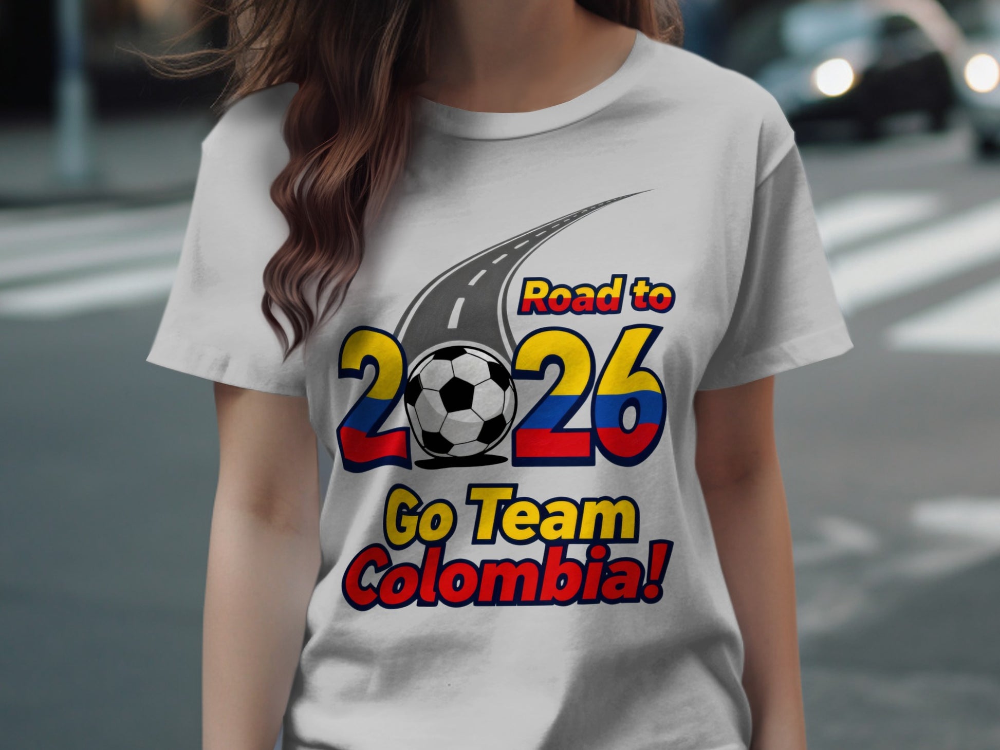 Road to 2026 Go Team Colombia T-shirt