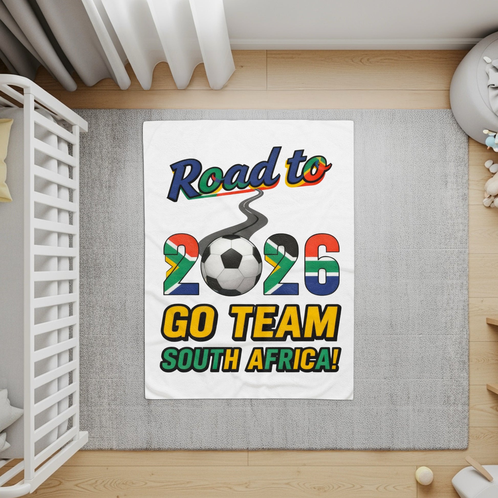 Road to 2026 Go Team South Africa sports blanket