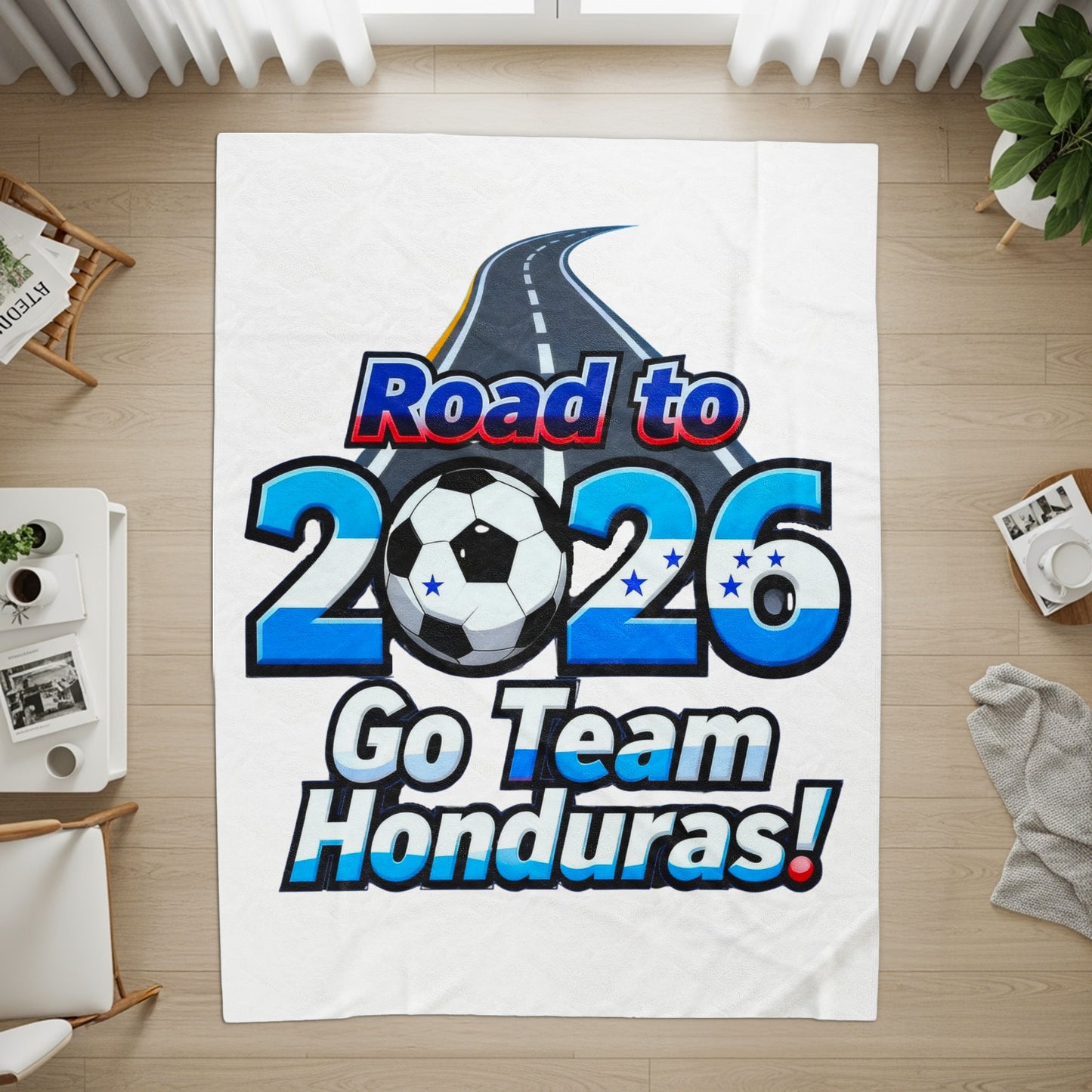 Road to 2026 Go Team Honduras rug