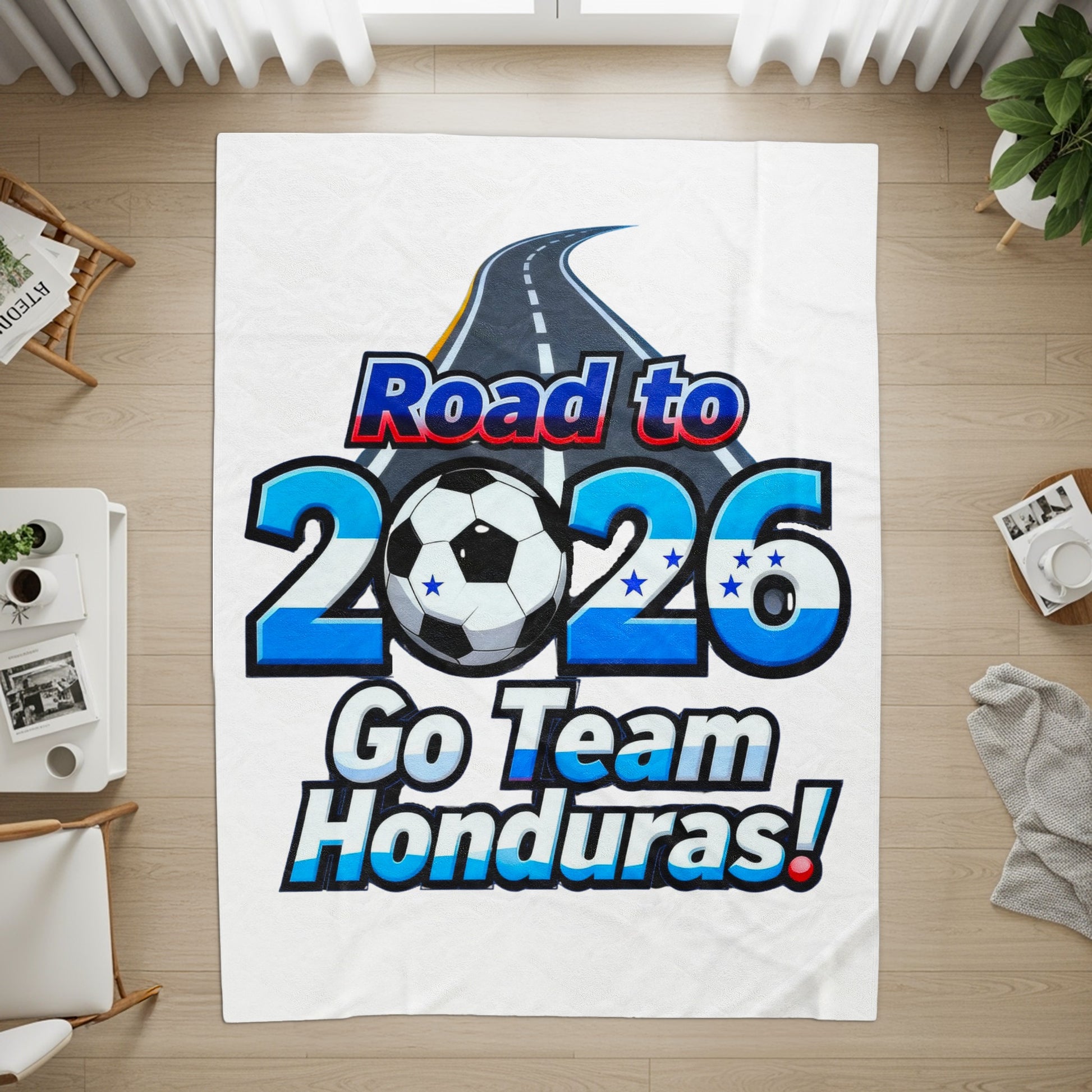 Road to 2026 Go Team Honduras rug