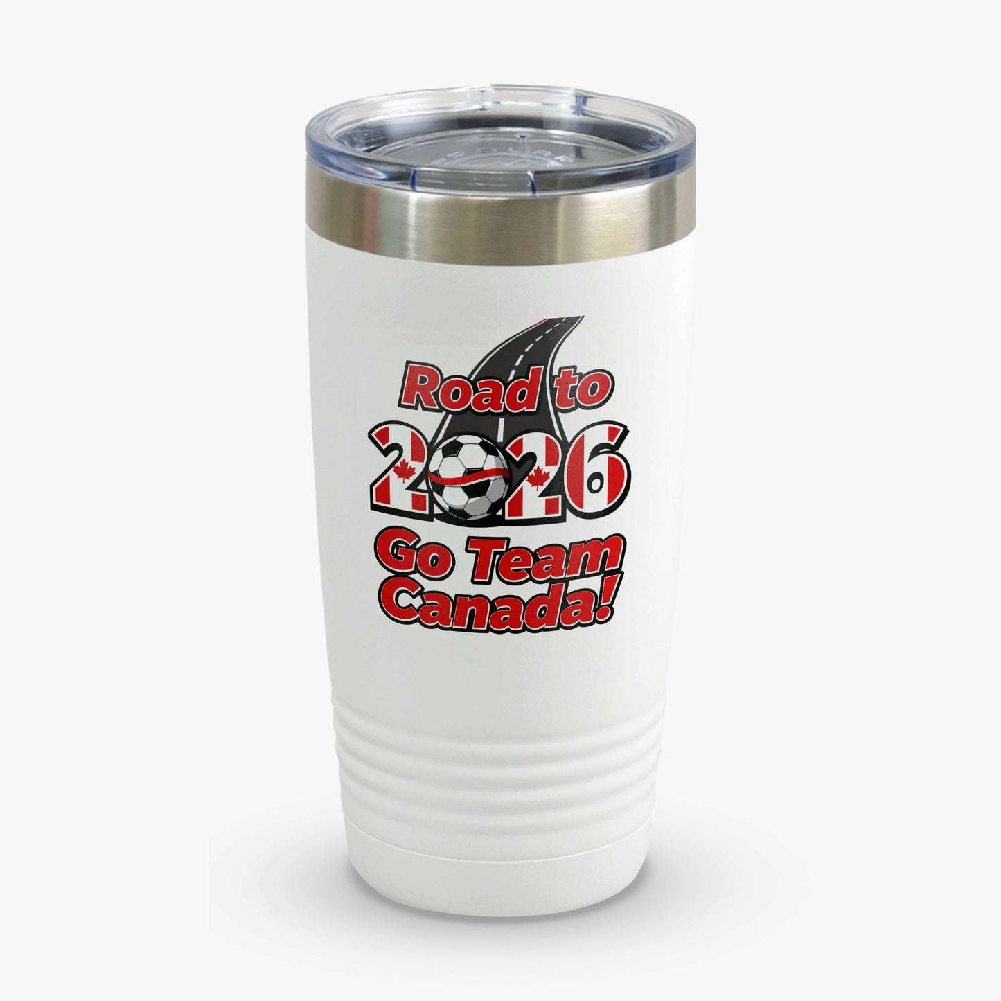 Road to 2026 Go Team Canada travel tumbler