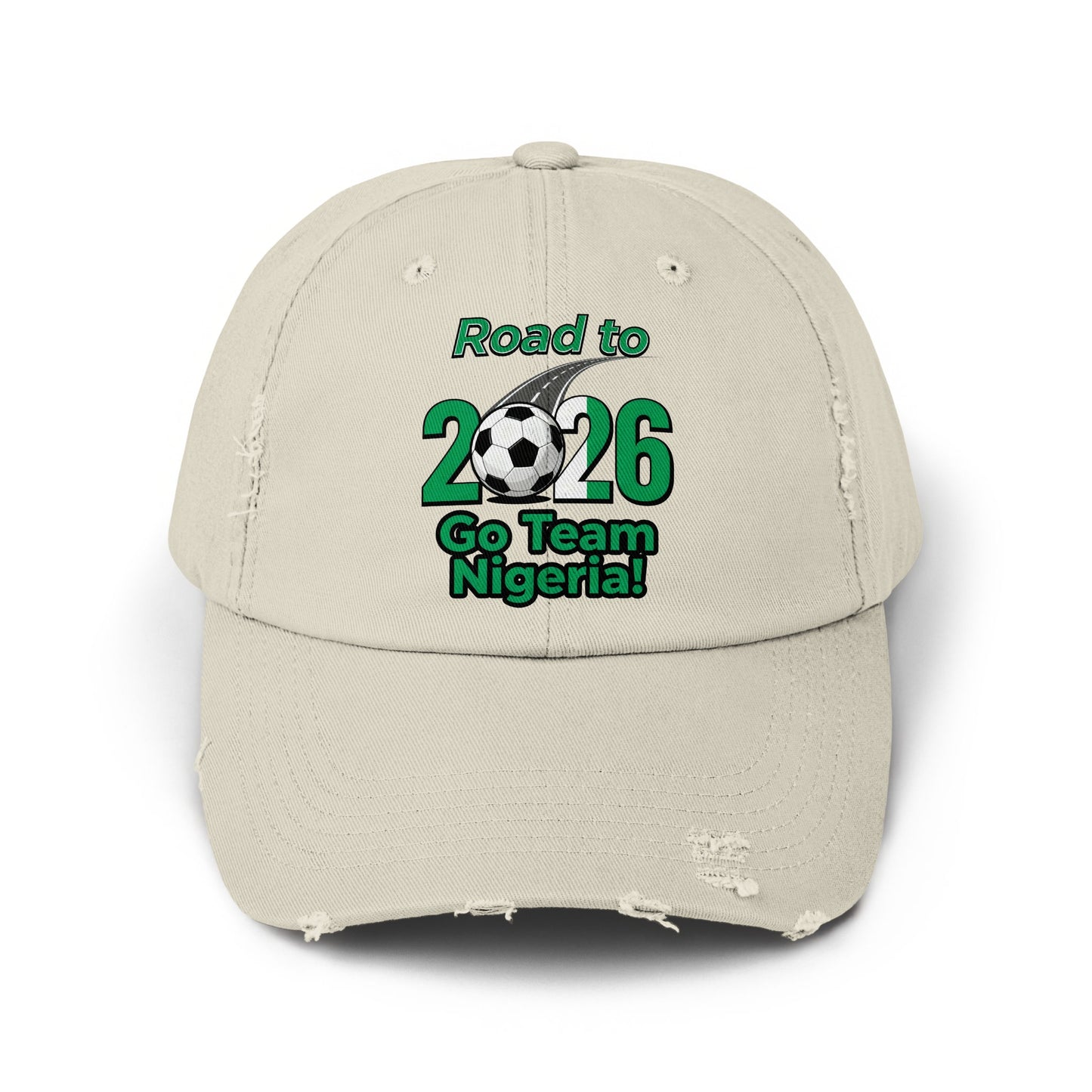 Road to 2026 Go Team Nigeria Baseball Cap