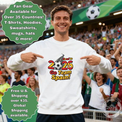 Road to 2026 Go Team Spain Fan Gear Announcement