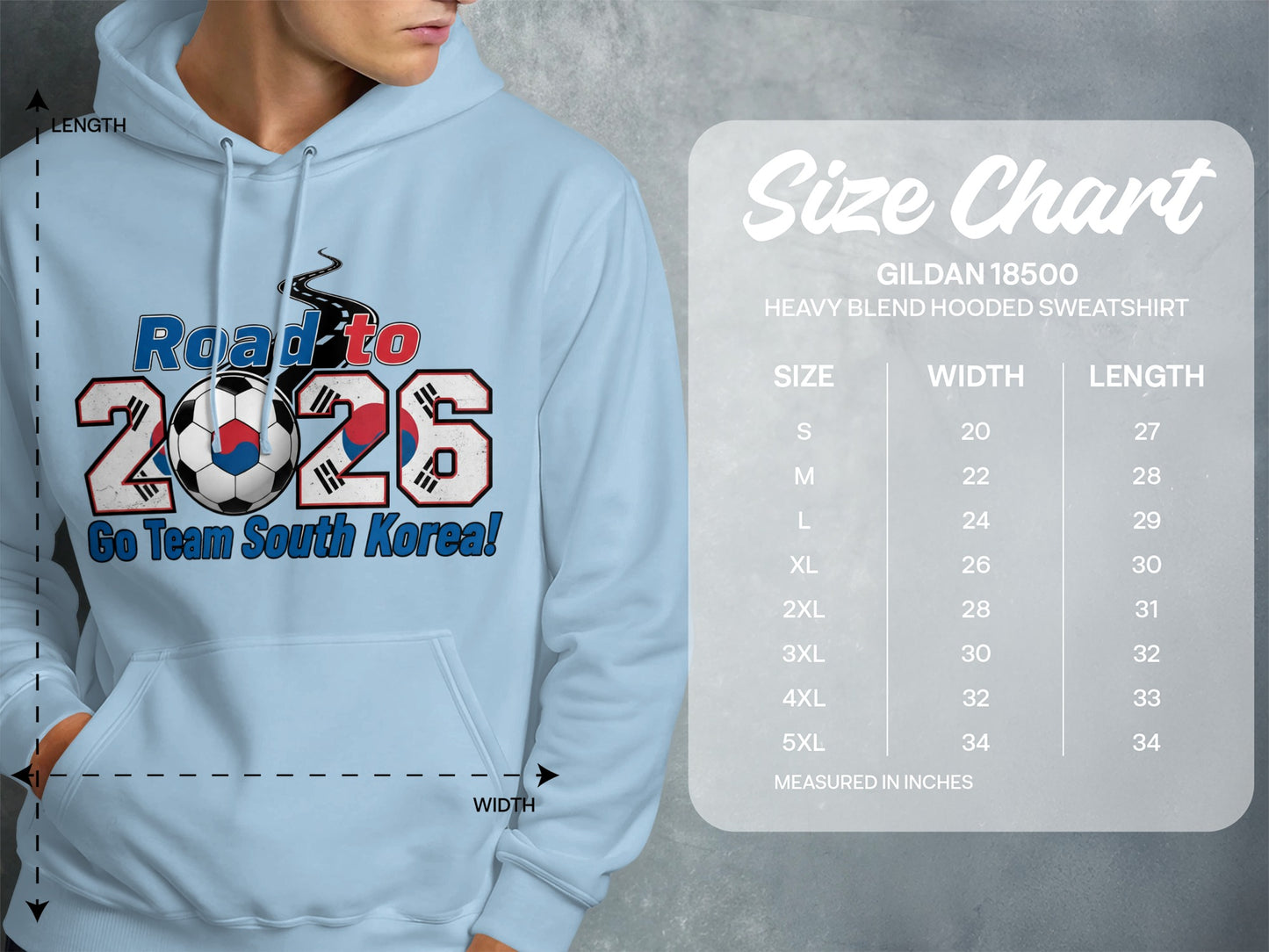 Road to 2026 Go Team South Korea Hoodie