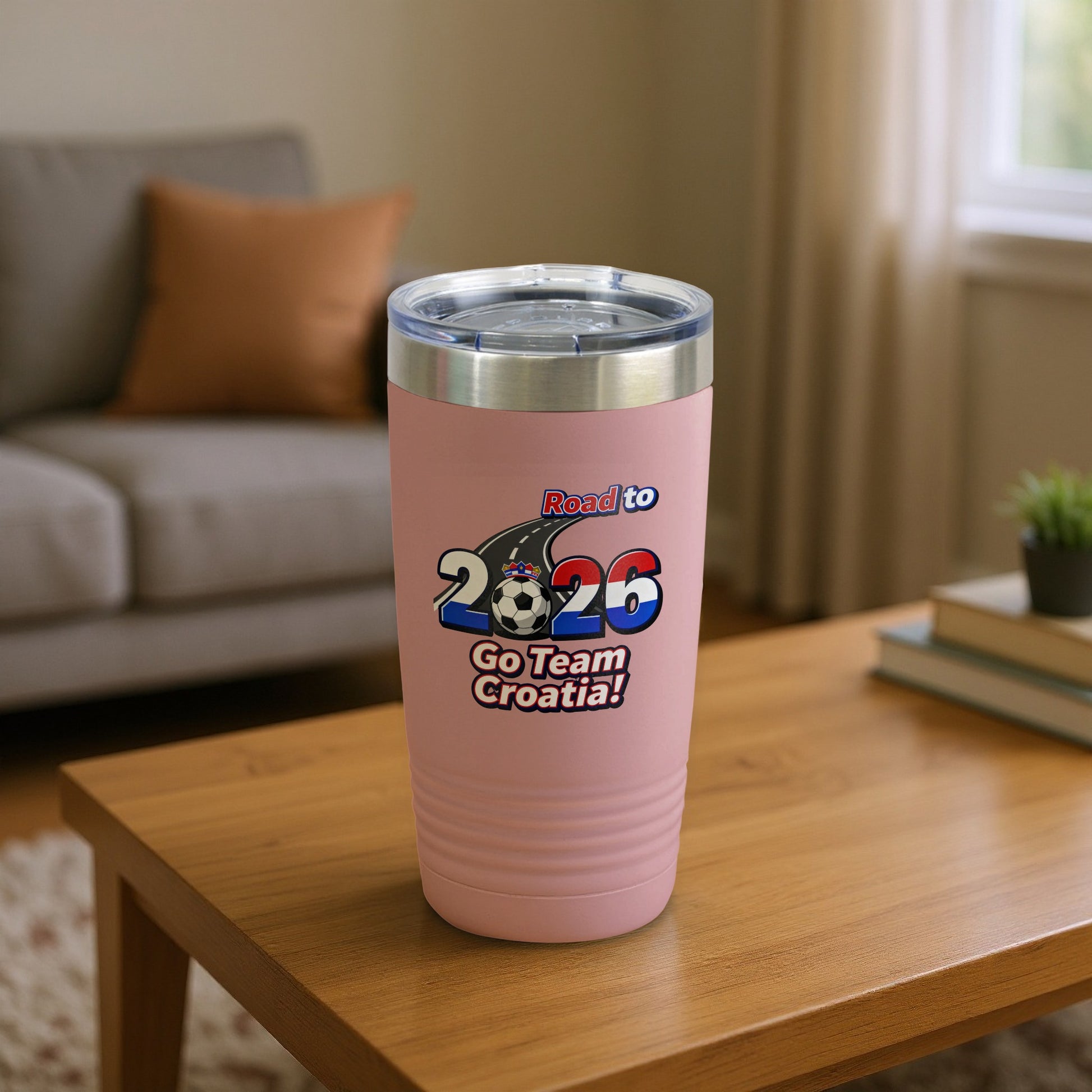Road to 2026 Go Team Croatia tumbler