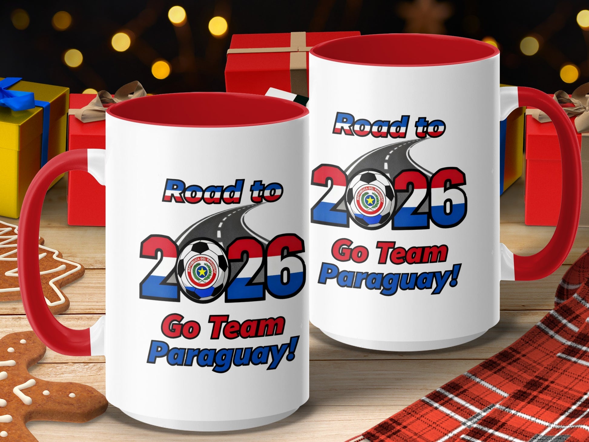 Road to 2026 Go Team Paraguay Mug