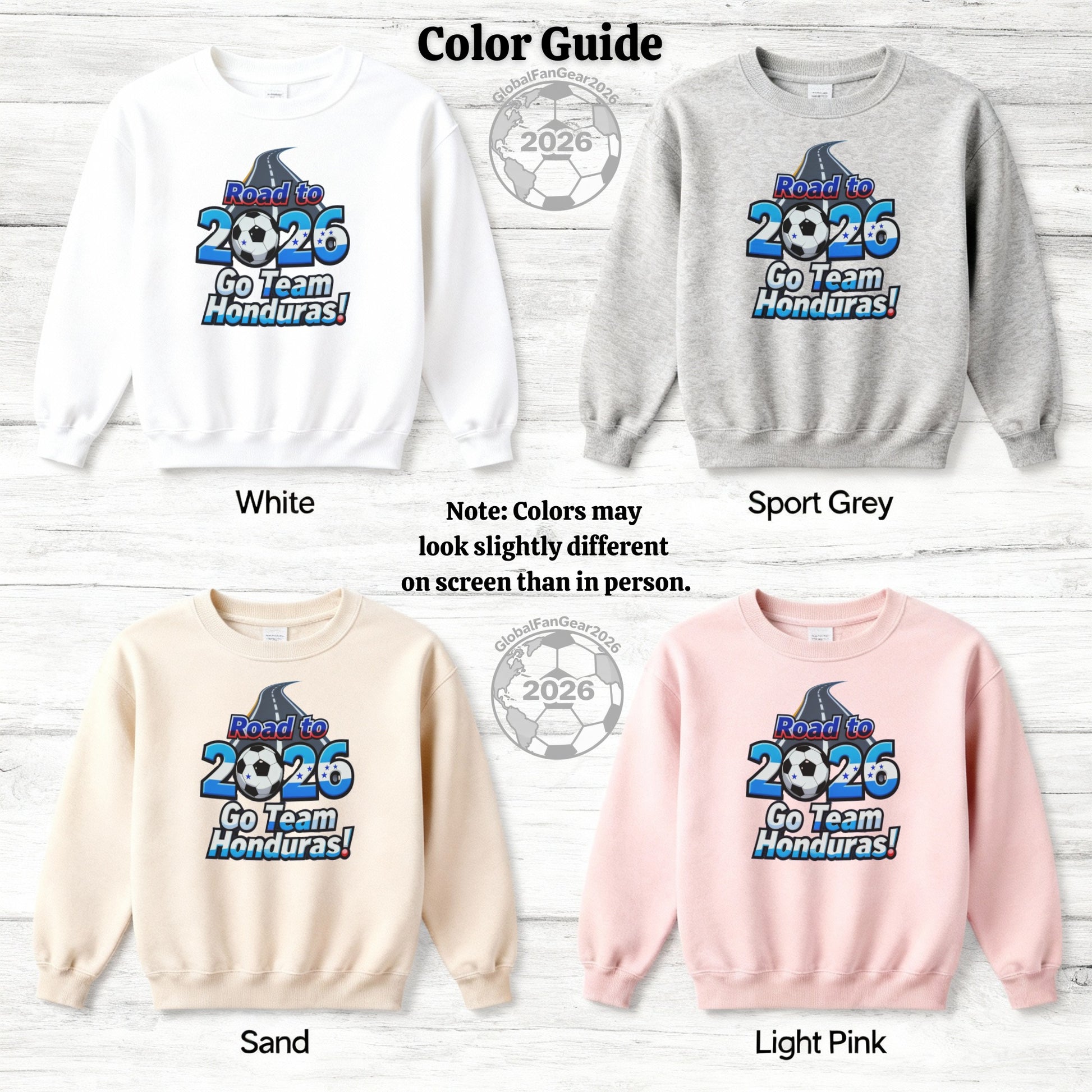 Road to 2026 Go Team Honduras Sweatshirt