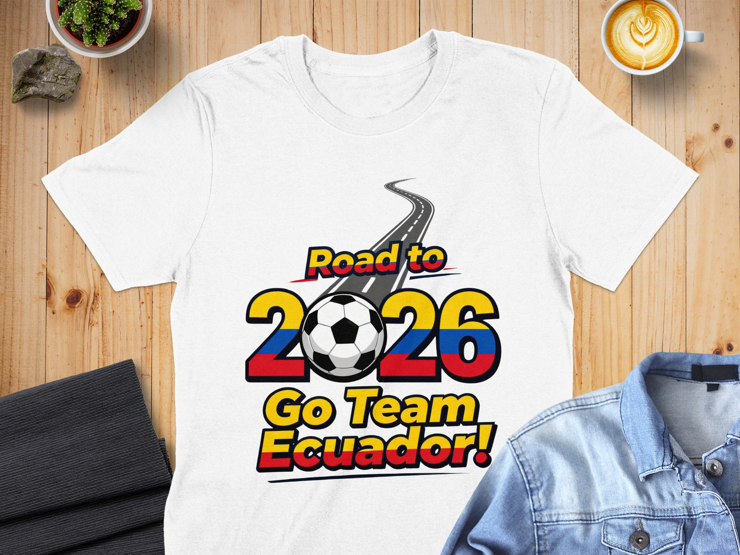 Road to 2026 Go Team Ecuador! T-shirt