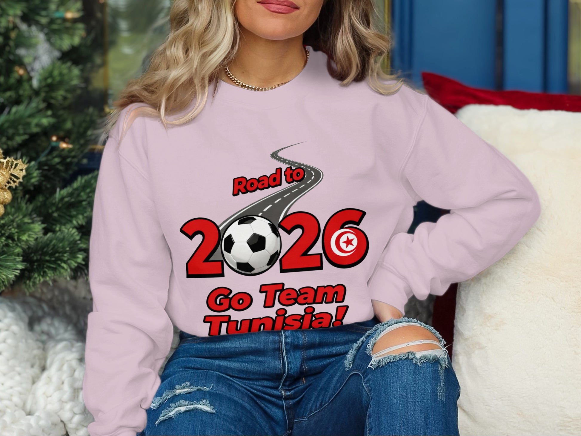 Road to 2026 Go Team Tunisia Sweatshirt Product
