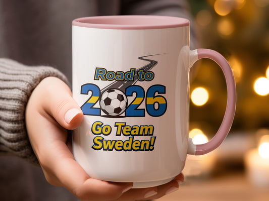 Road to 2026 Go Team Sweden Mug