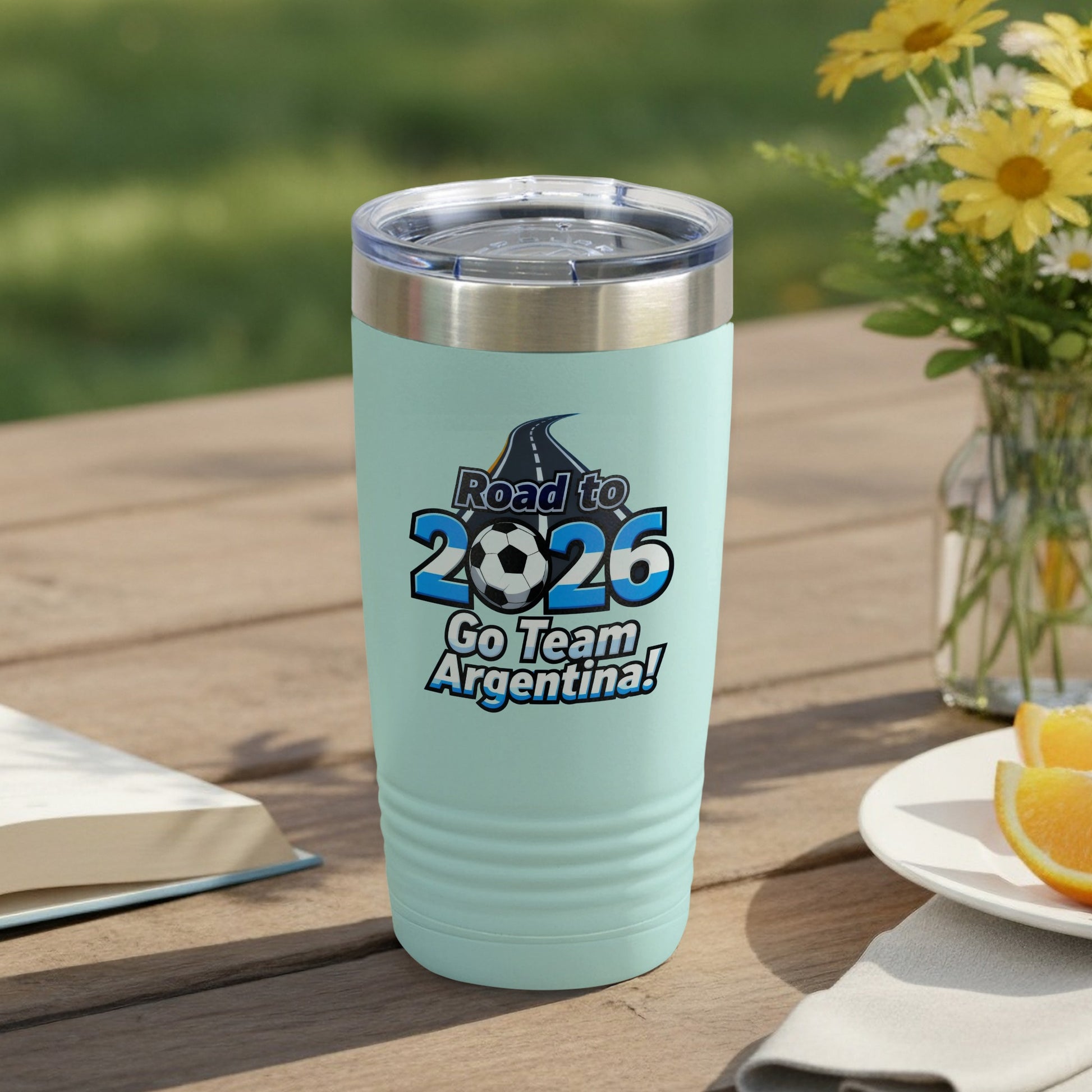Road to 2026 Go Team Argentina travel tumbler