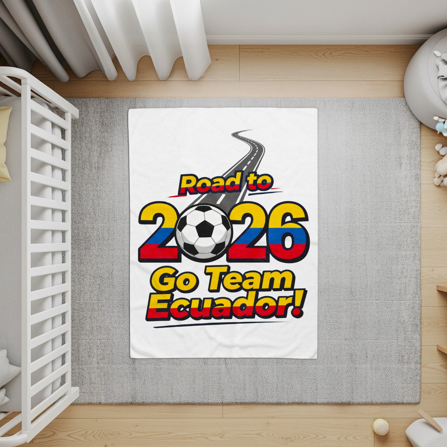 Road to 2026 Go Team Ecuador Soccer Fan Gear