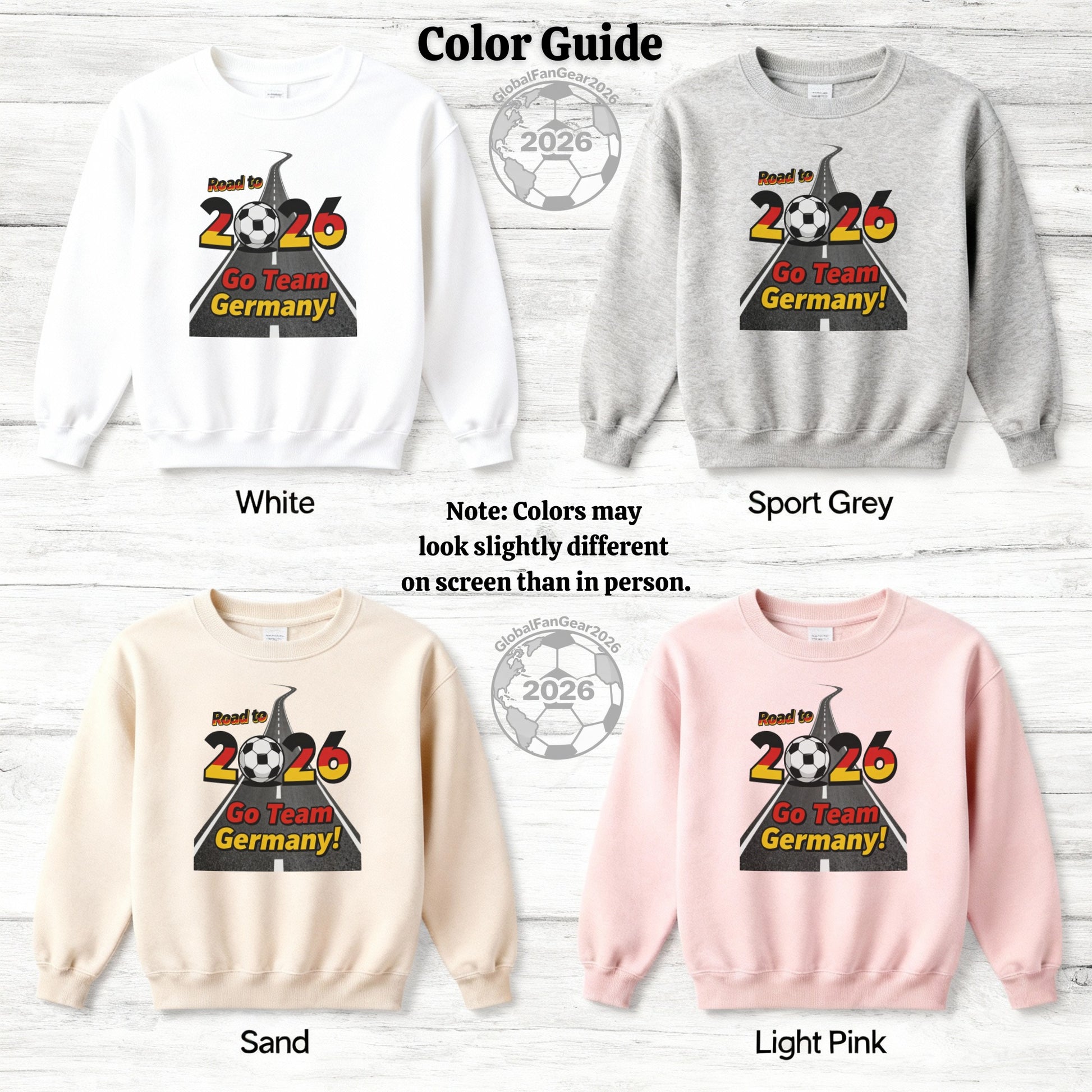 2026 Go Team Germany Soccer Sweatshirt
