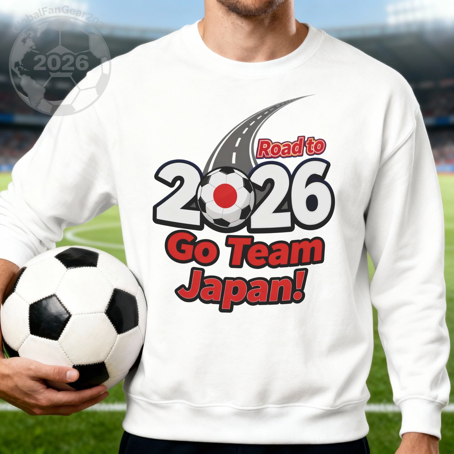 Road to 2026 Go Team Japan Soccer Fan Apparel
