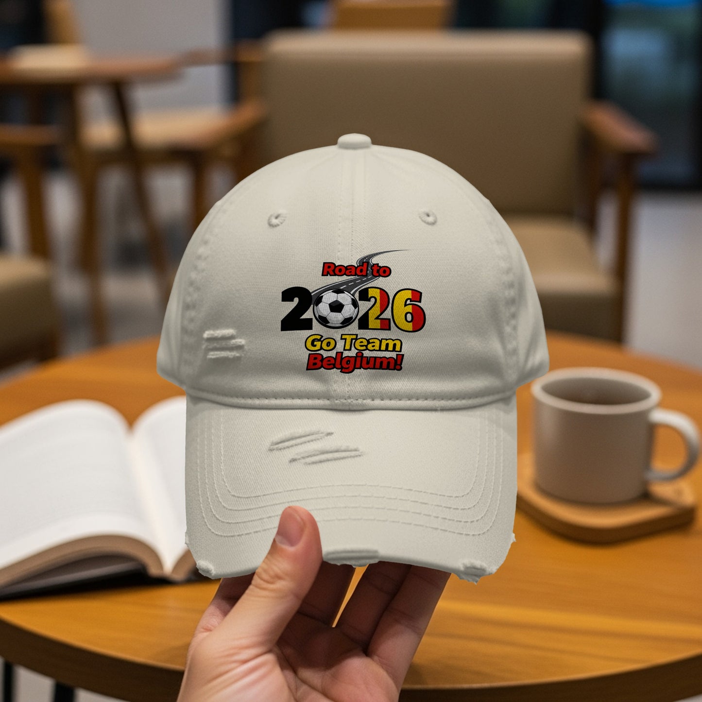 Road to 2026 Go Team Belgium Baseball Cap