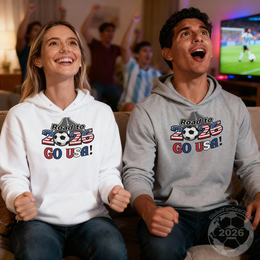 Road to 2026 Go USA Hoodie Fan Apparel