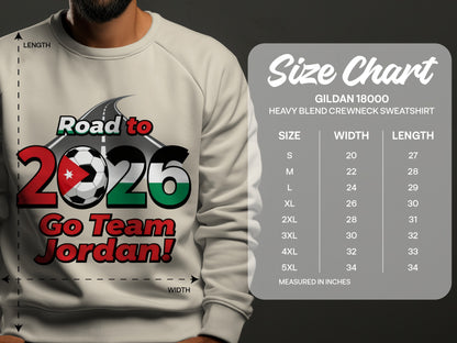 Road to 2026 Go Team Jordan Sweatshirt